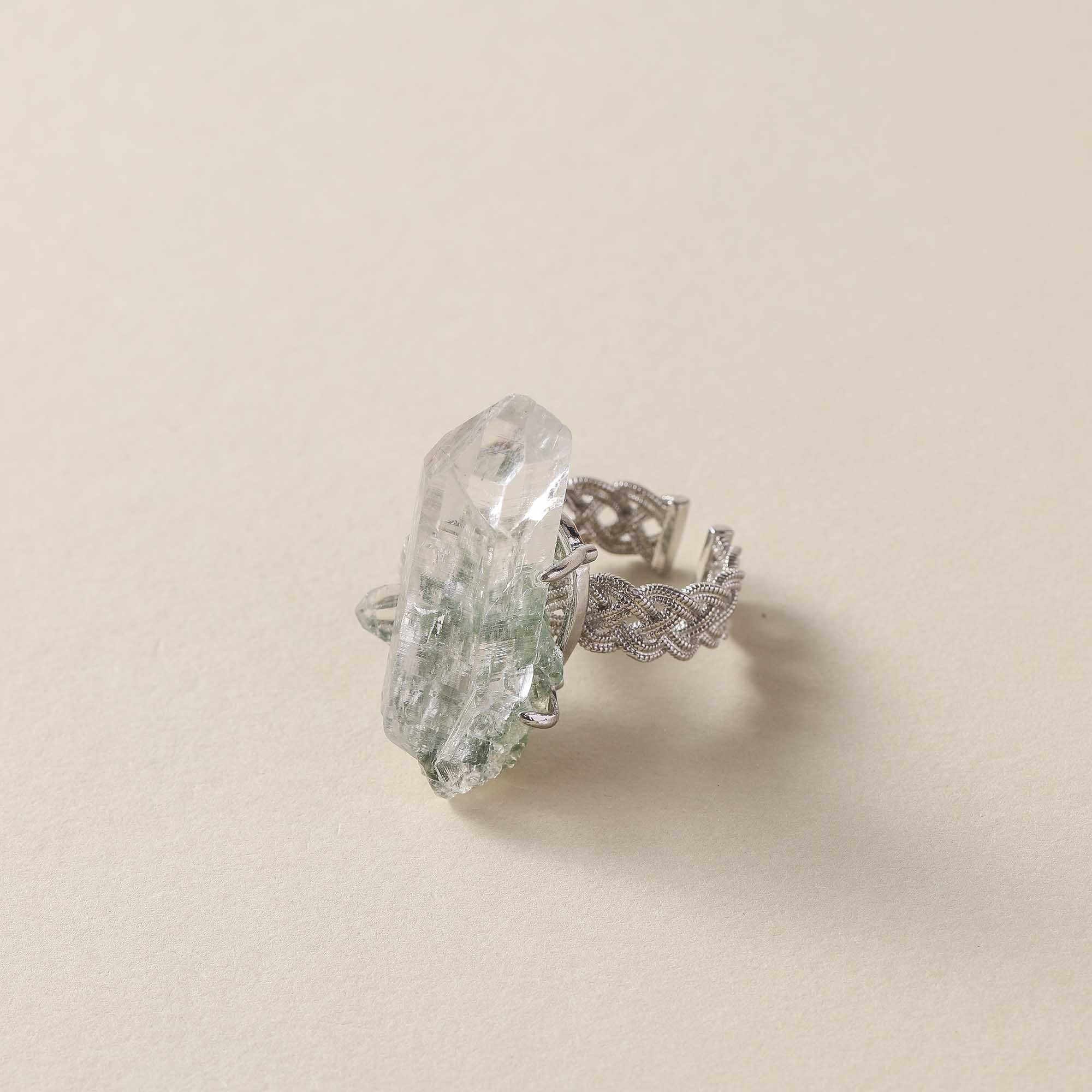 Crystal Peak – Pakistani Himalayan Quartz Ring