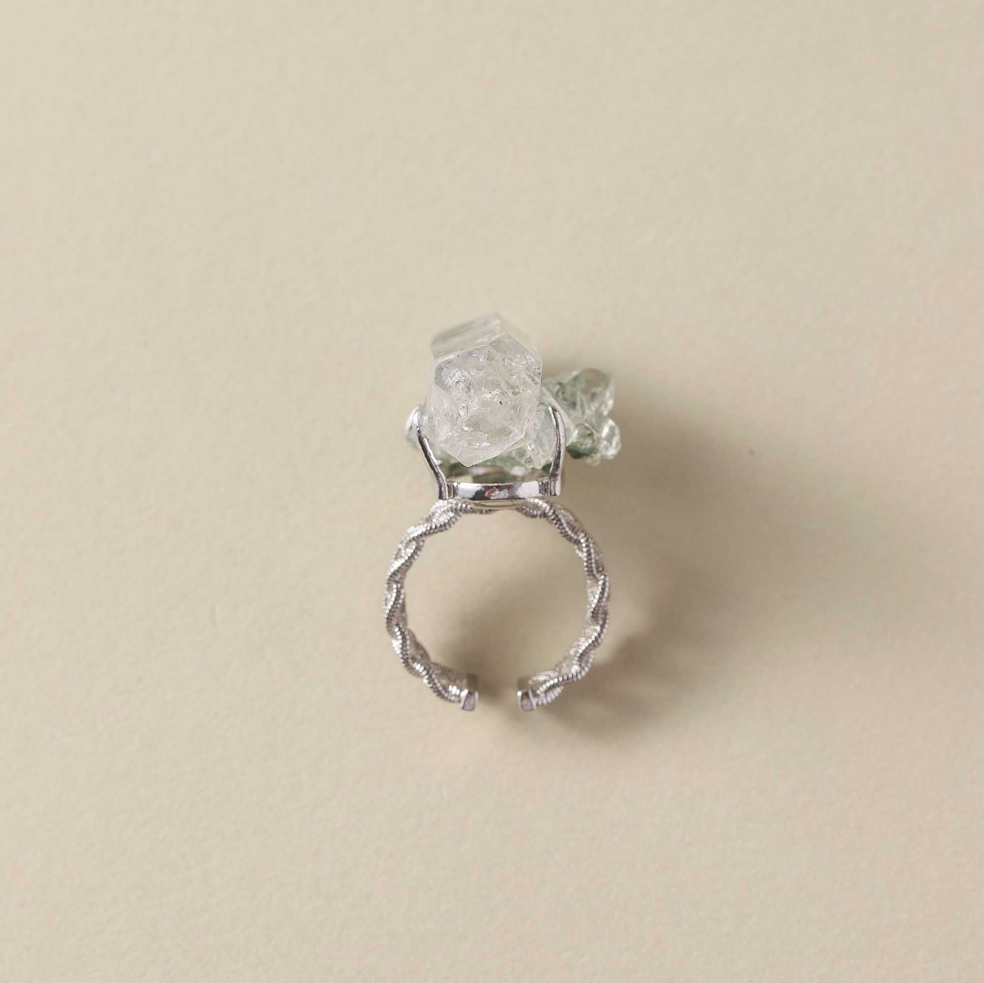Crystal Peak – Pakistani Himalayan Quartz Ring