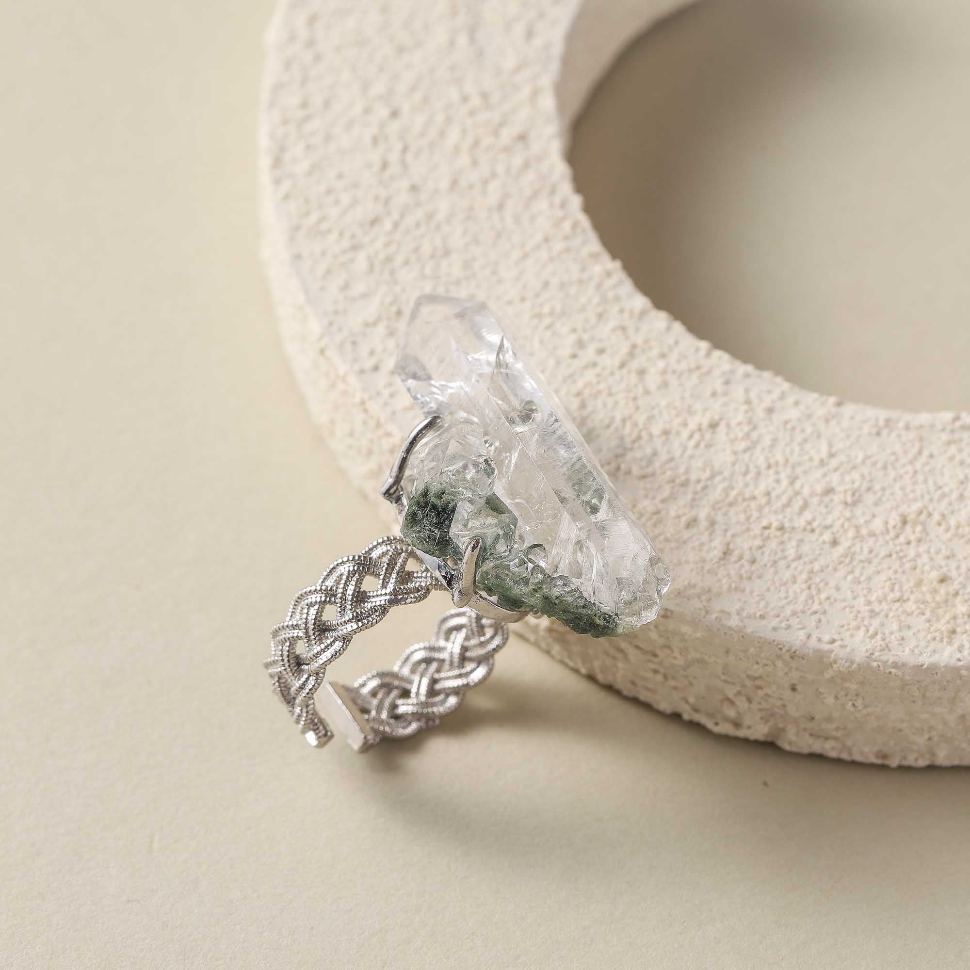 Crystal Peak – Pakistani Himalayan Quartz Ring