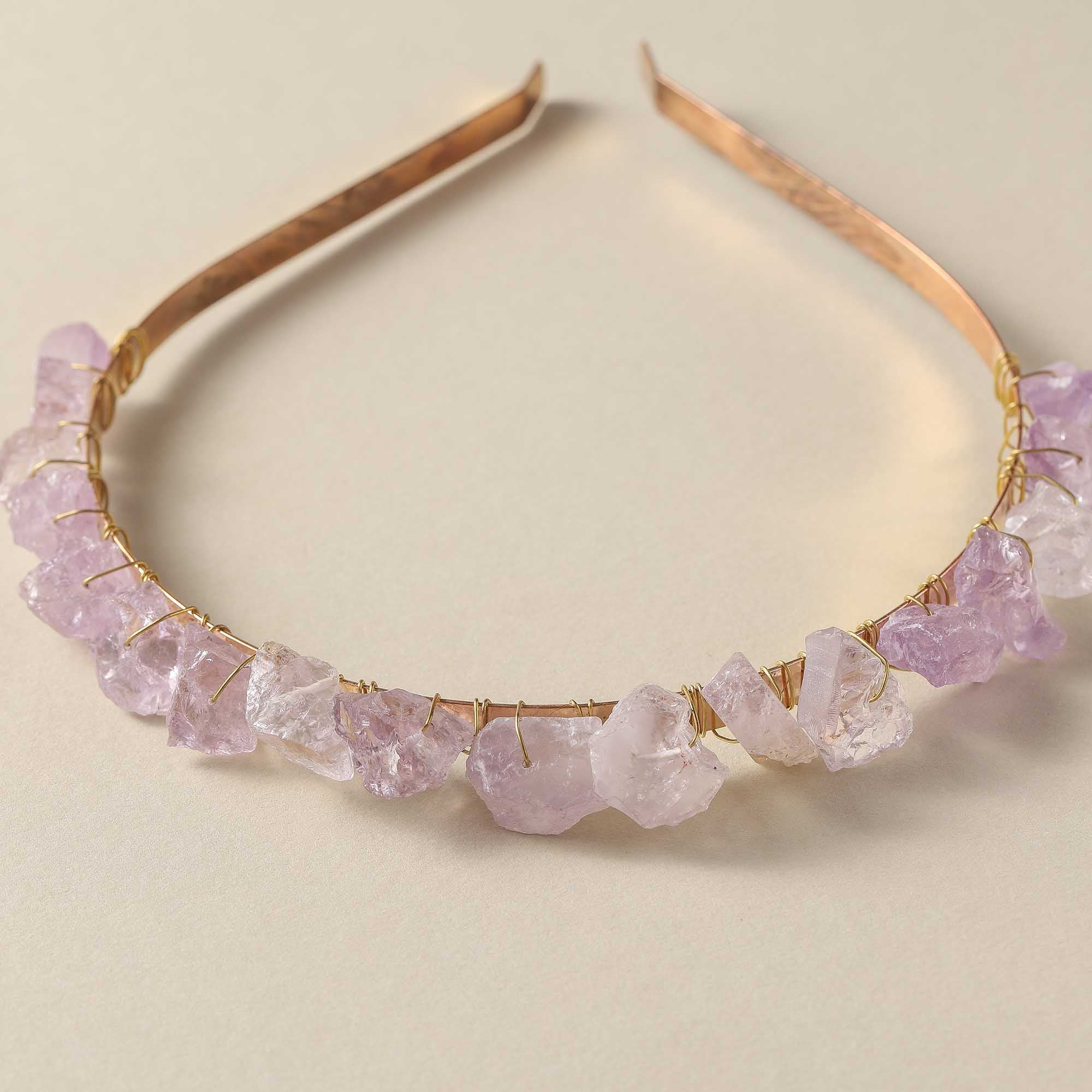 Purple Essence – Amethyst Headband