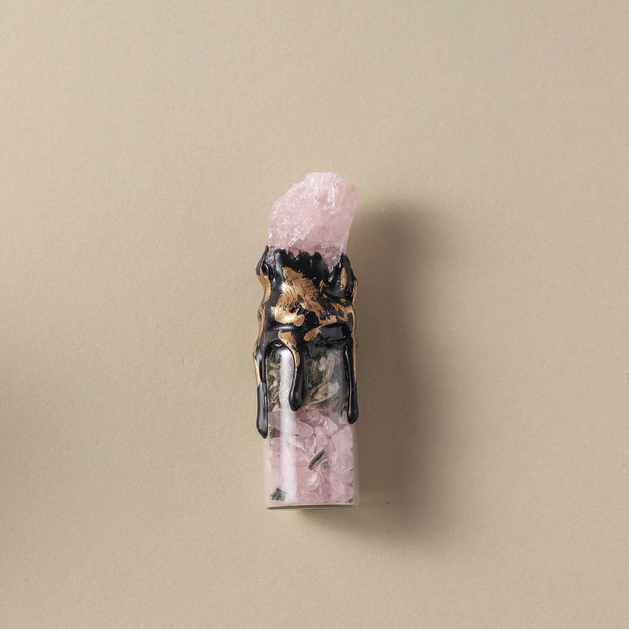 Seven-Colored Guardian – Crystal Blessing Bottle Set