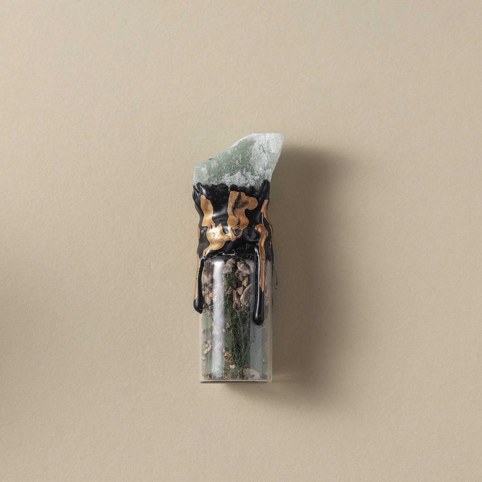 Seven-Colored Guardian – Crystal Blessing Bottle Set