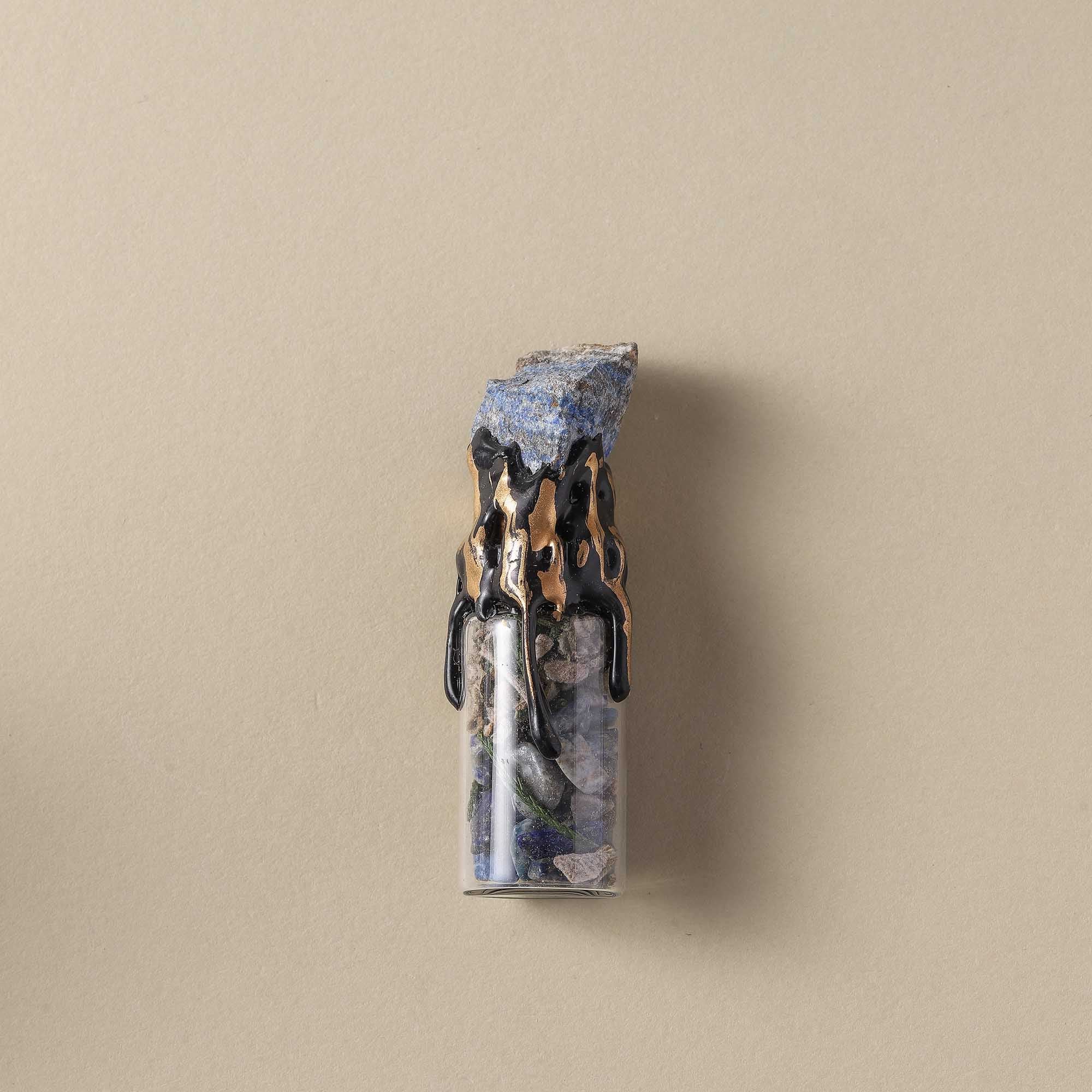 Seven-Colored Guardian – Crystal Blessing Bottle Set