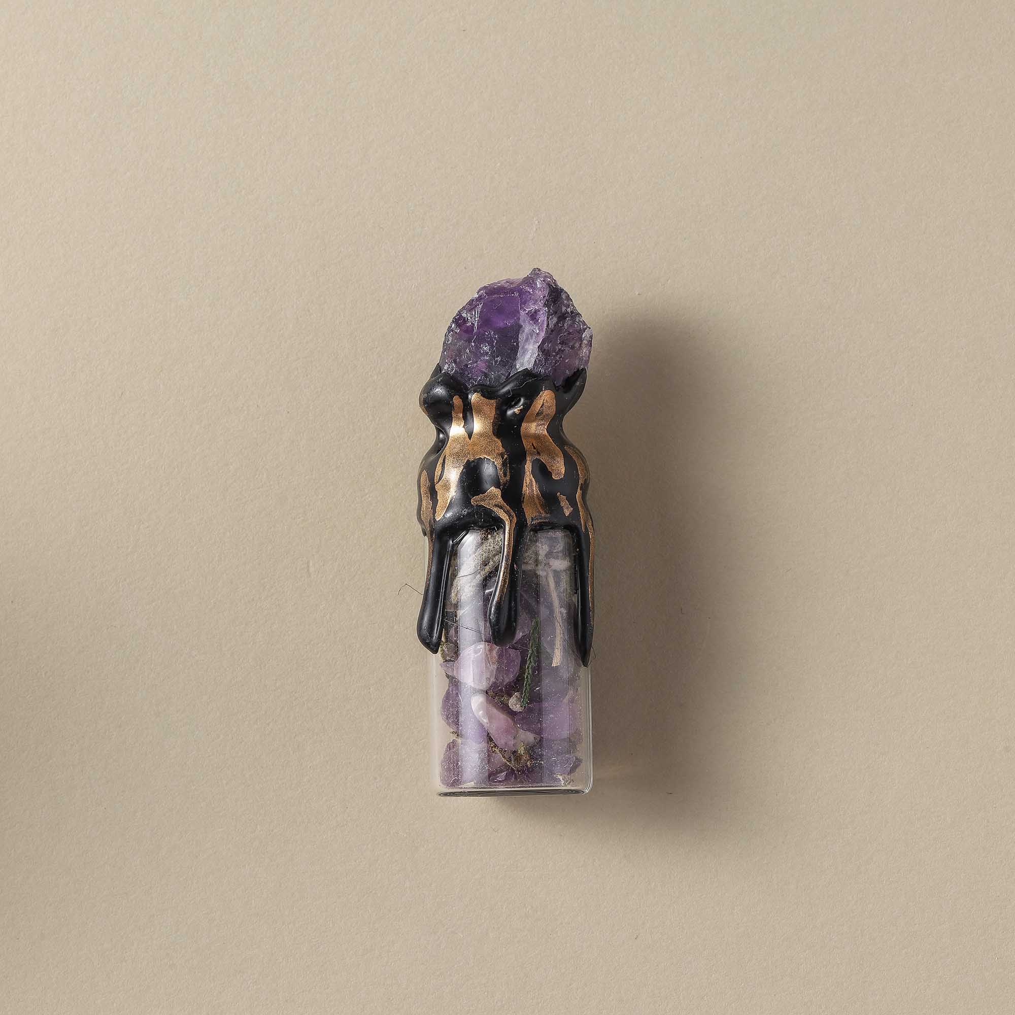 Seven-Colored Guardian – Crystal Blessing Bottle Set