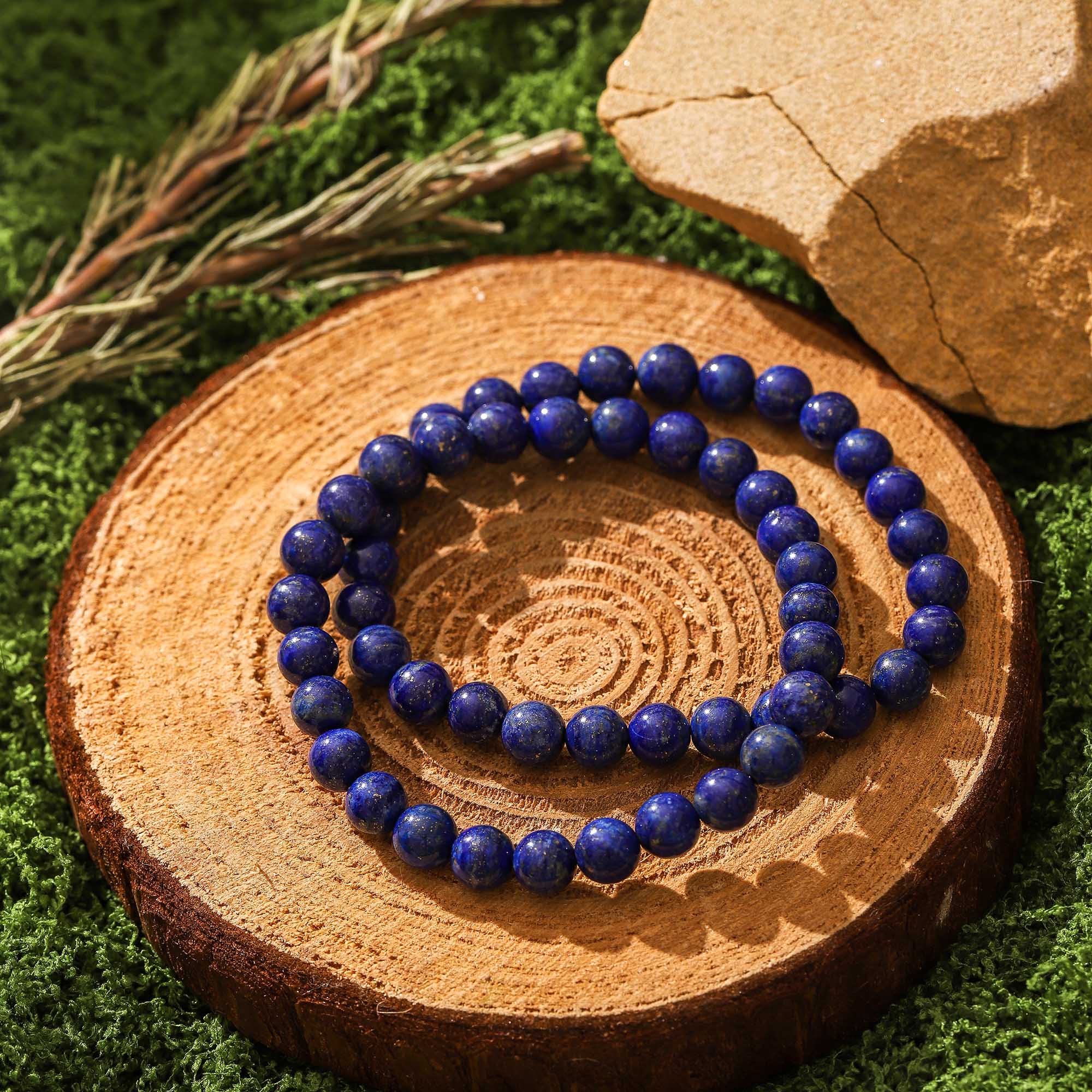 Celestial Night – Lapis Lazuli Bracelet