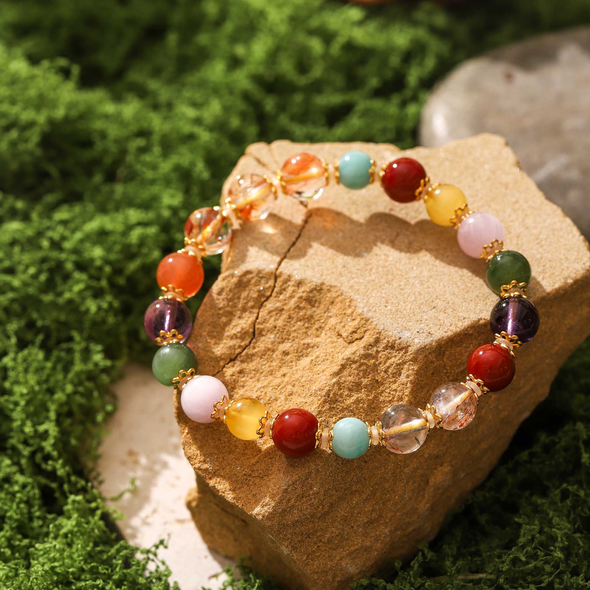 Celestial River – Multi-Stone Bracelet