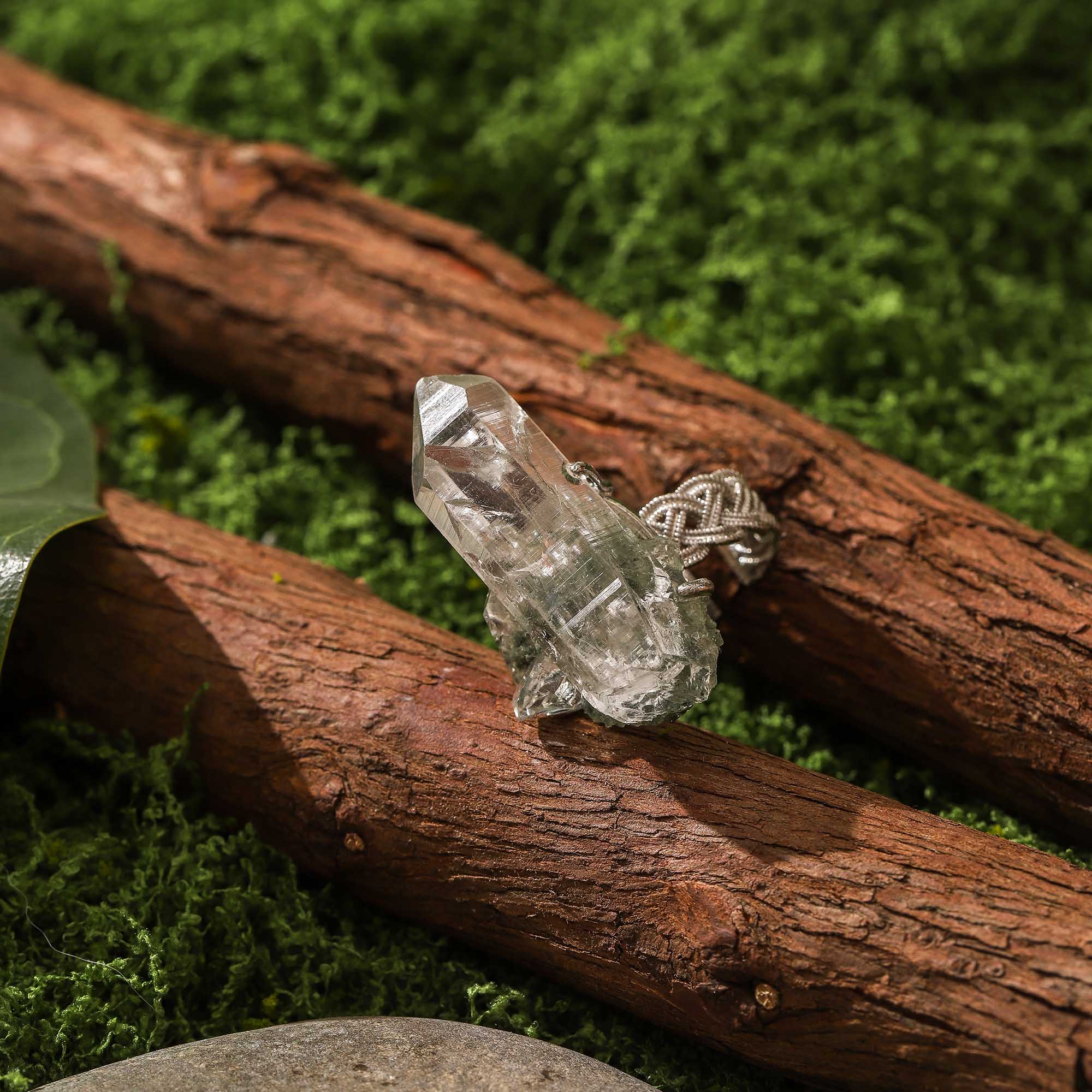 Crystal Peak – Pakistani Himalayan Quartz Ring