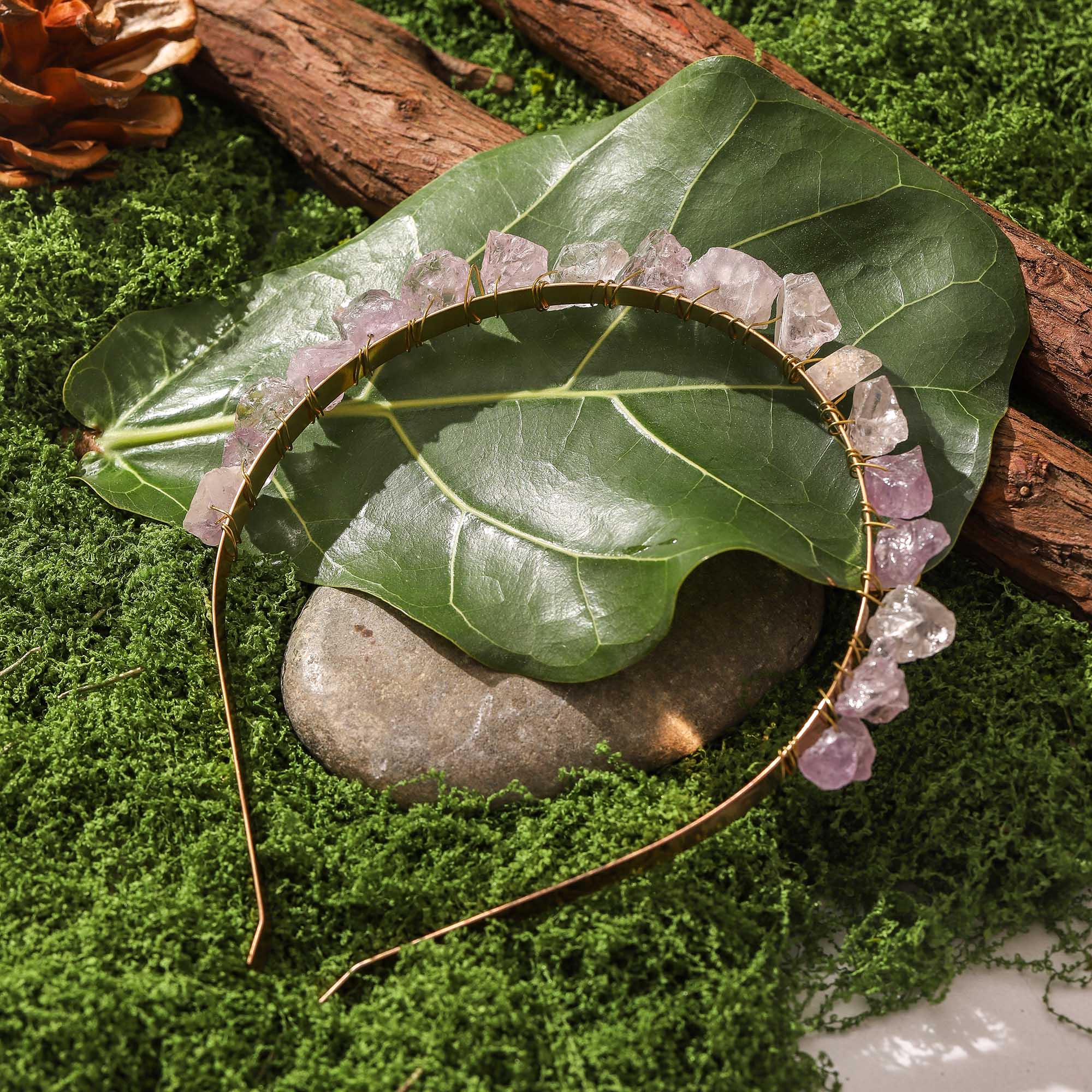 Purple Essence – Amethyst Headband