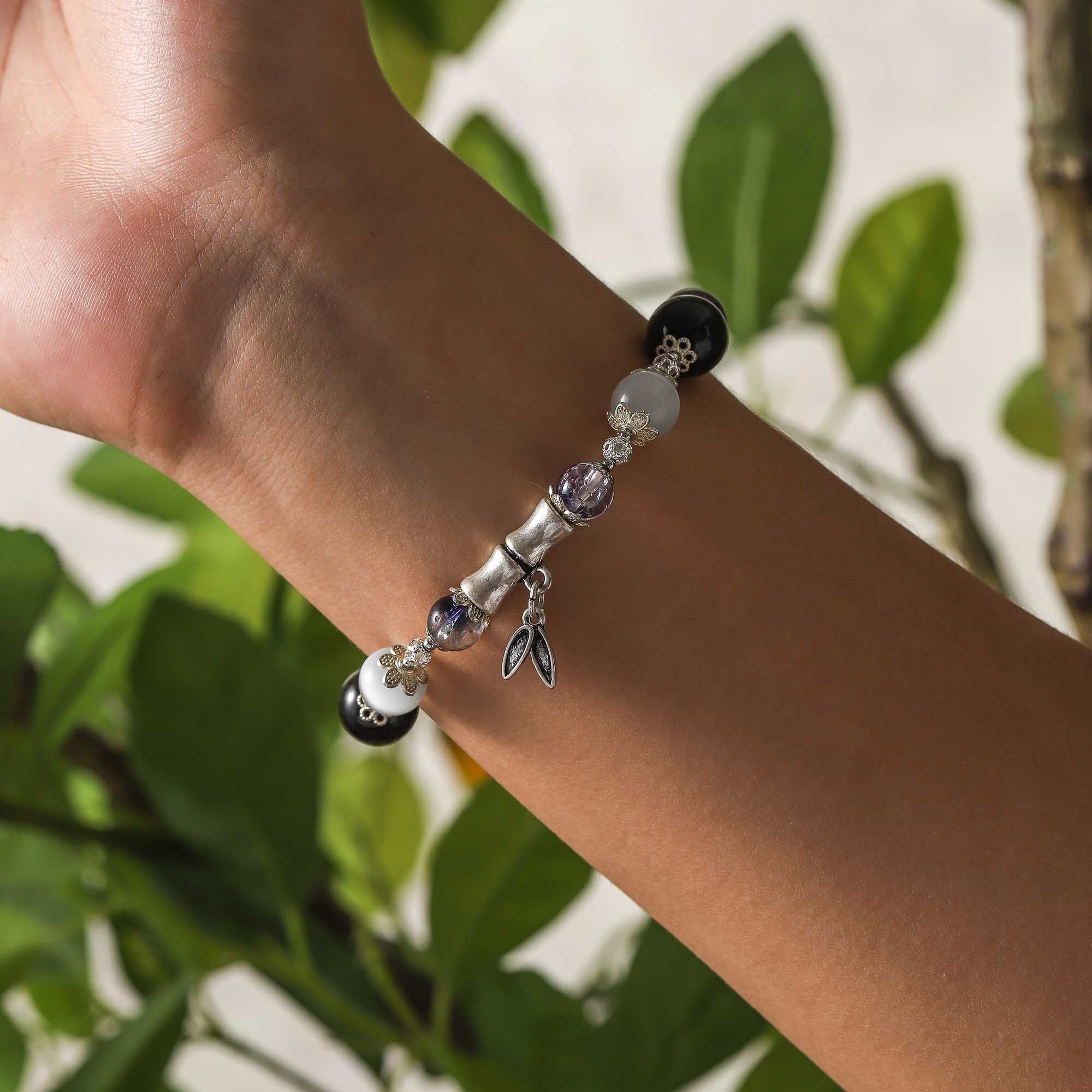 Spirit Guardian–Seasonal Phantom Bead Bracelet