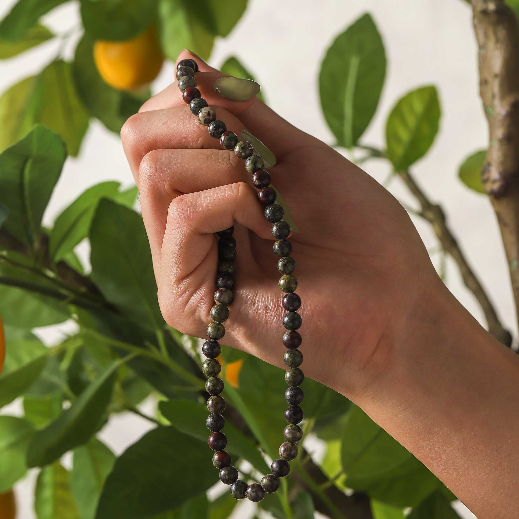 The Guardian Circle – Dragon Blood Stone Multi-Wrap Bracelet