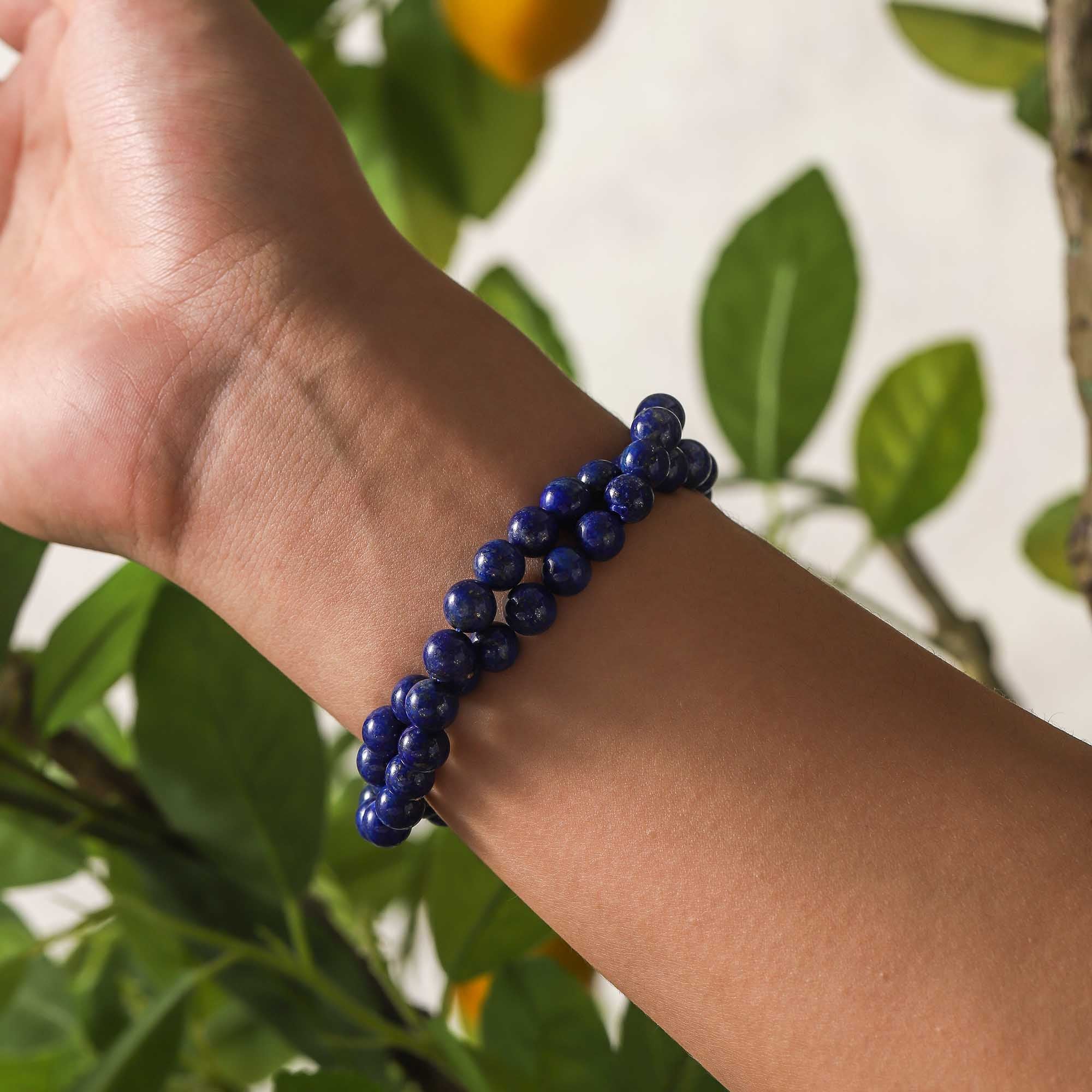 Celestial Night – Lapis Lazuli Bracelet
