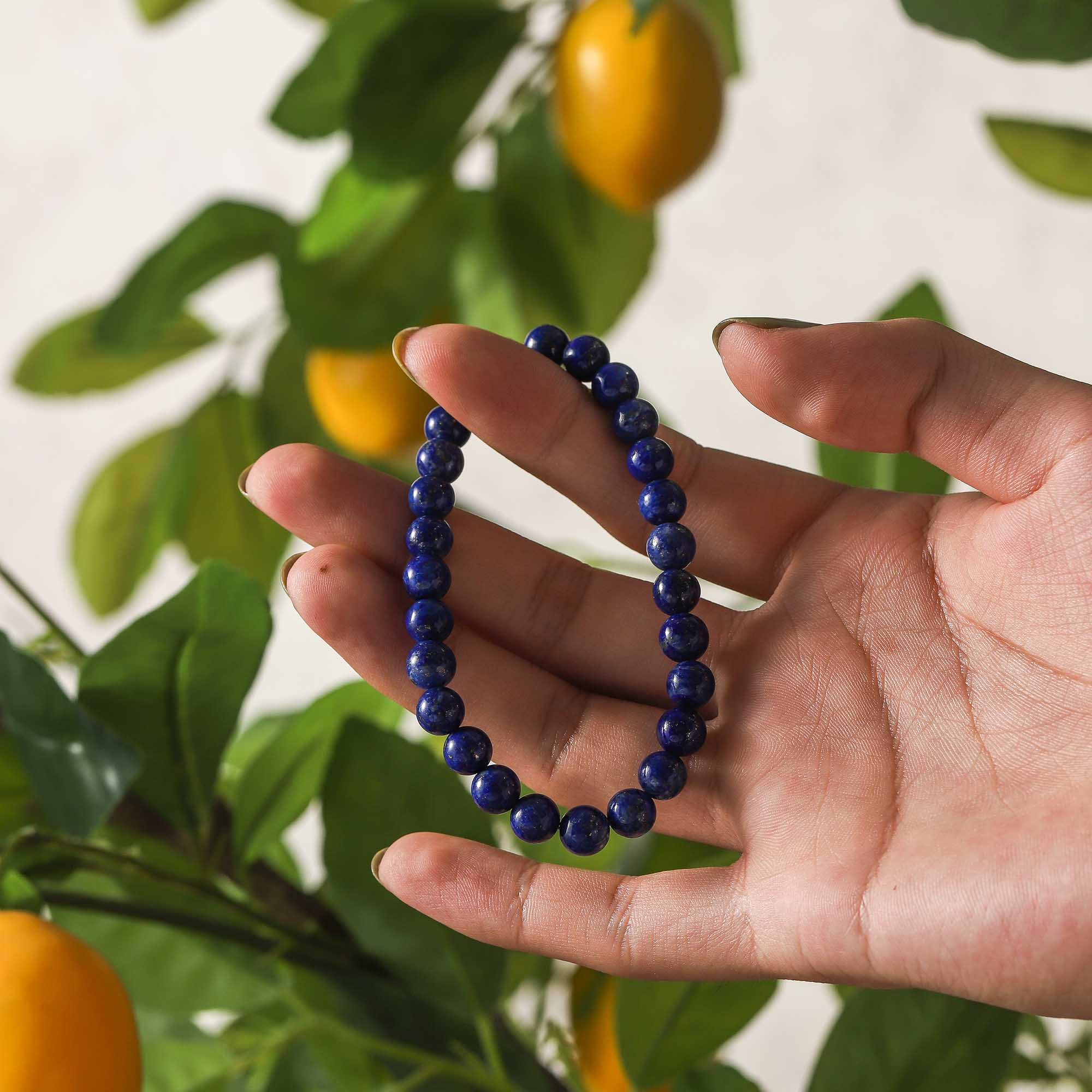 Celestial Night – Lapis Lazuli Bracelet