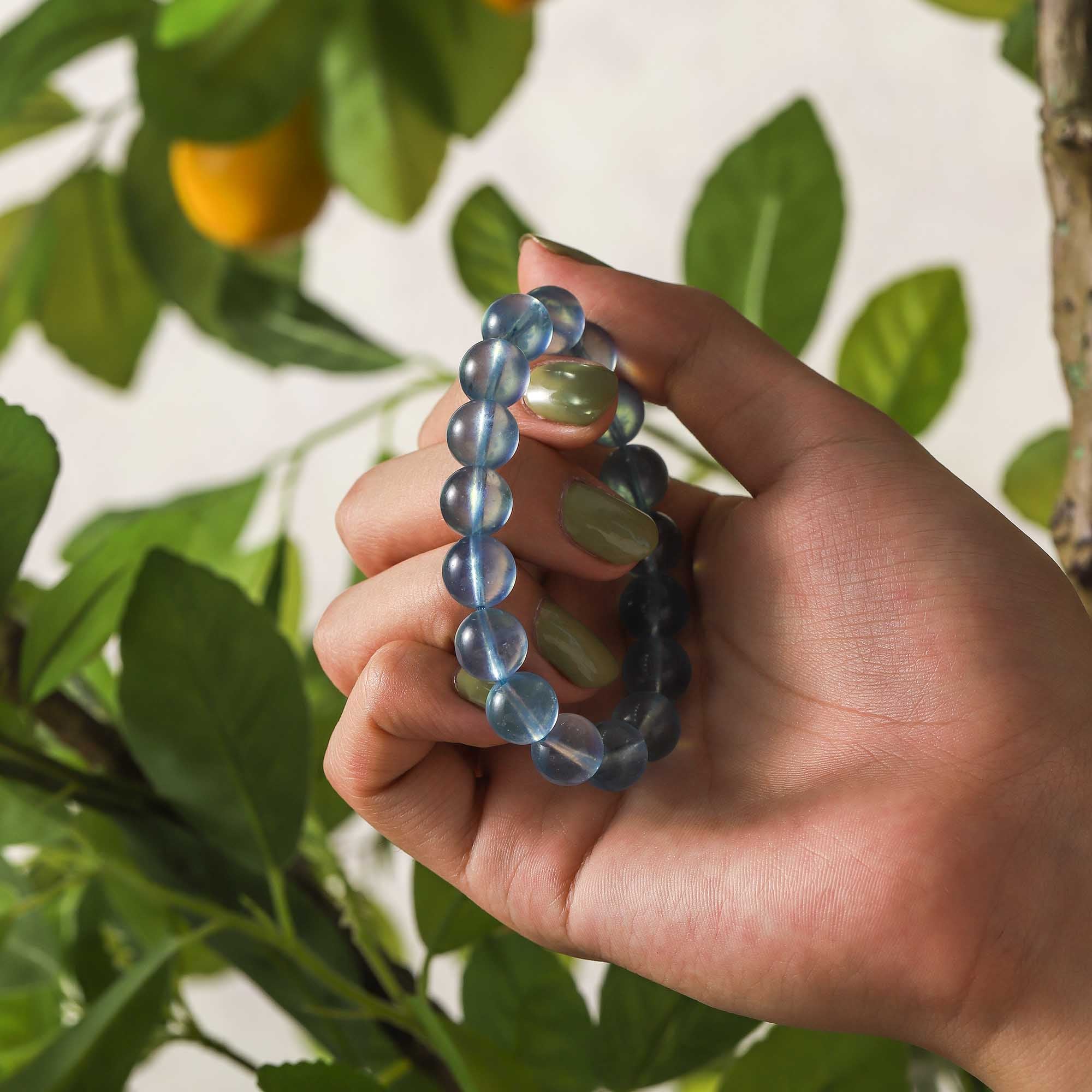 Tranquil Tide – Aquamarine Bracelet