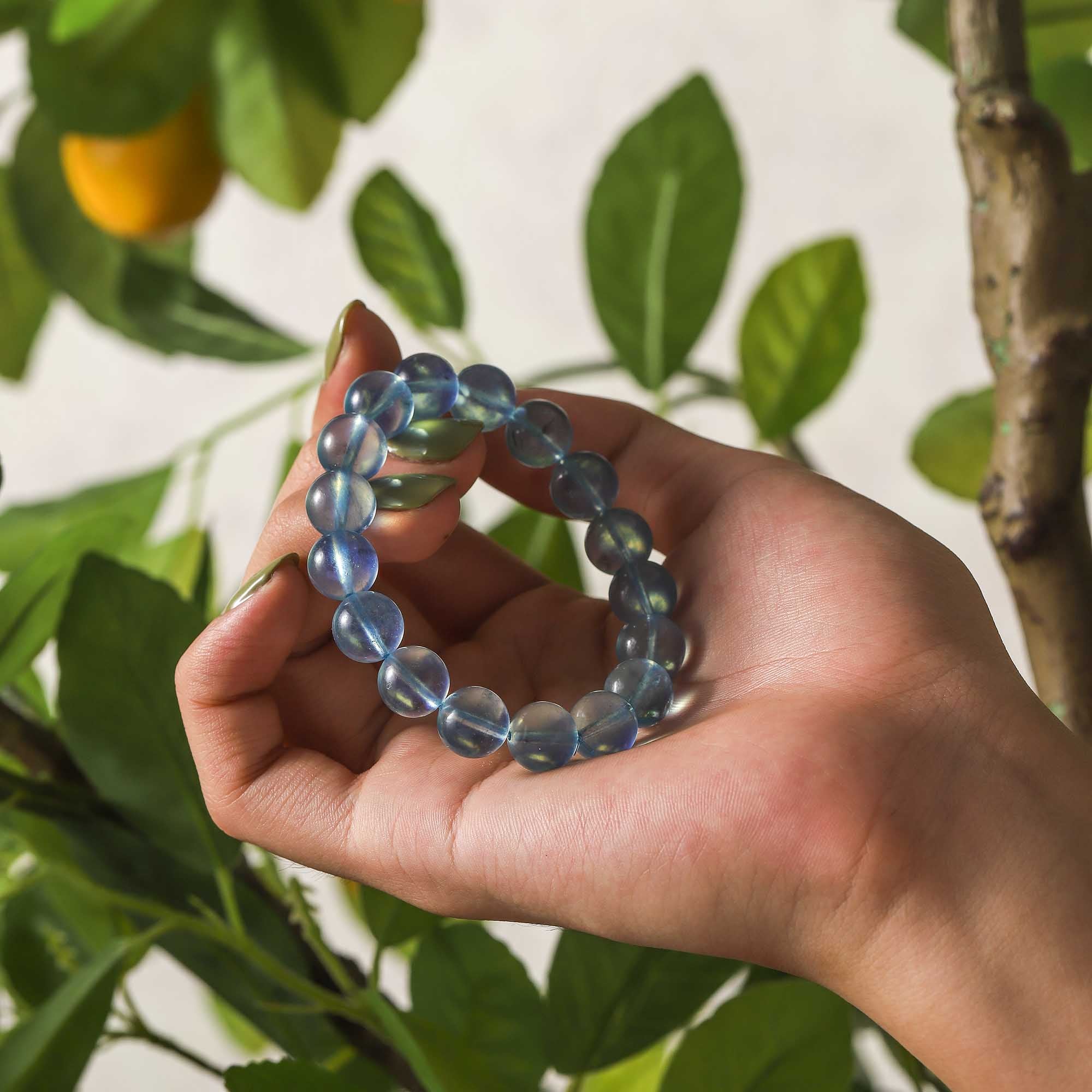 Tranquil Tide – Aquamarine Bracelet