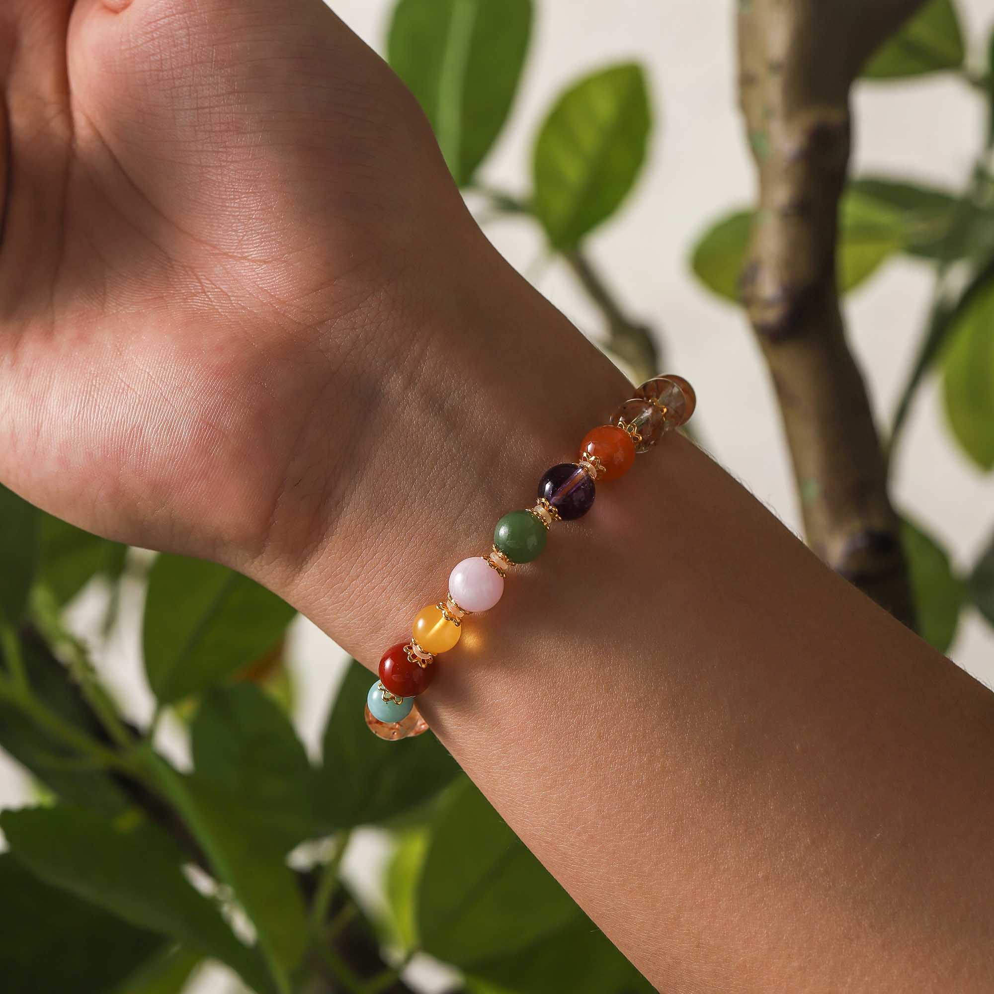 Celestial River – Multi-Stone Bracelet