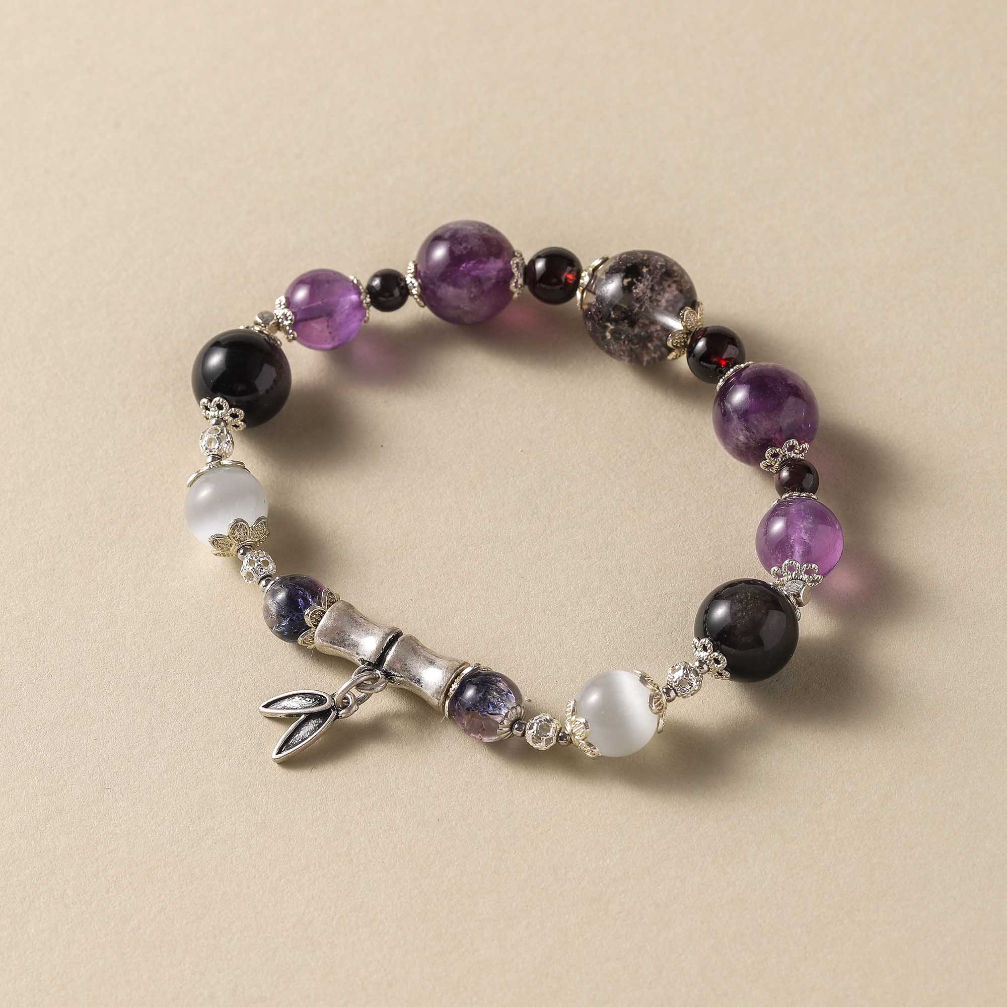 Spirit Guardian–Seasonal Phantom Bead Bracelet
