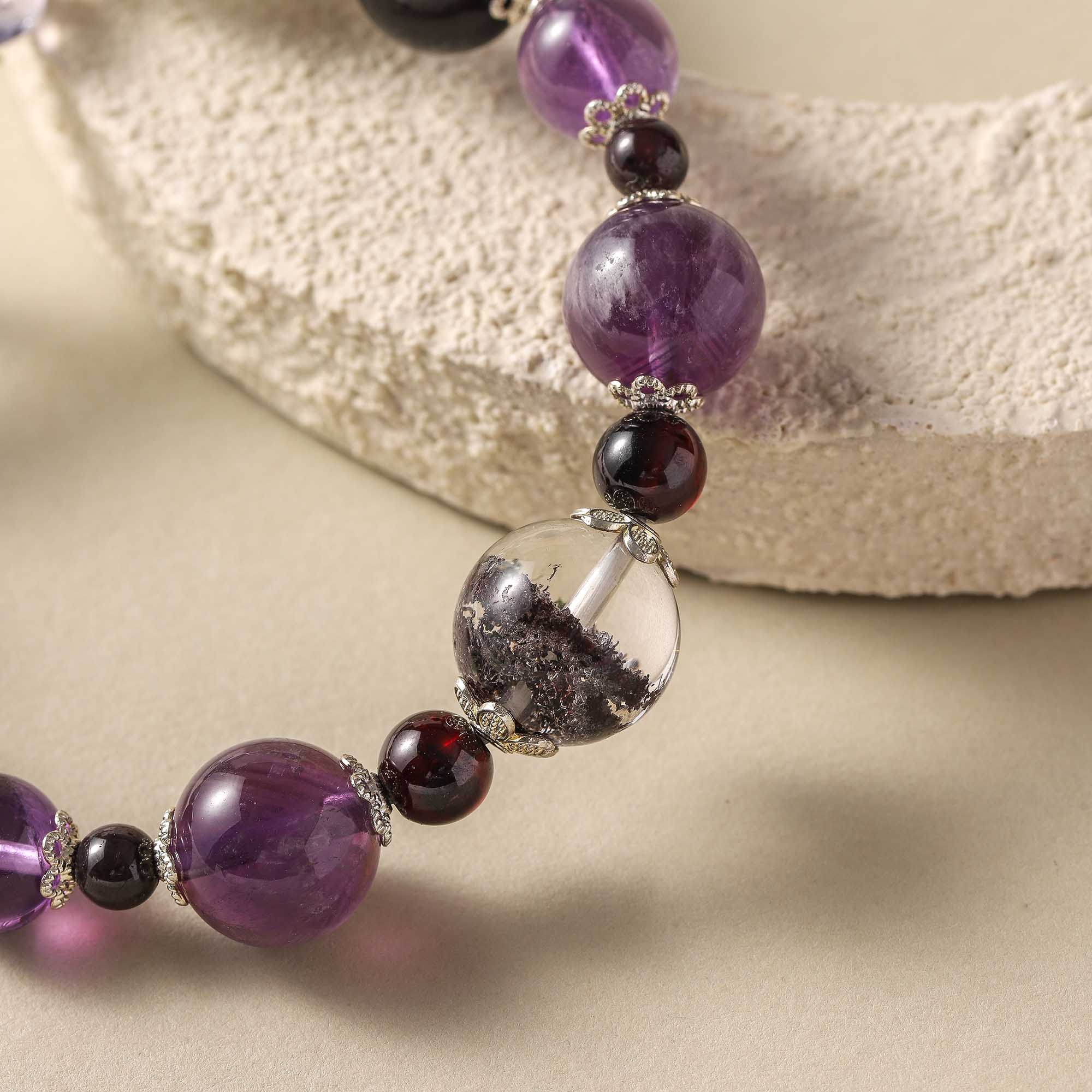 Spirit Guardian–Seasonal Phantom Bead Bracelet