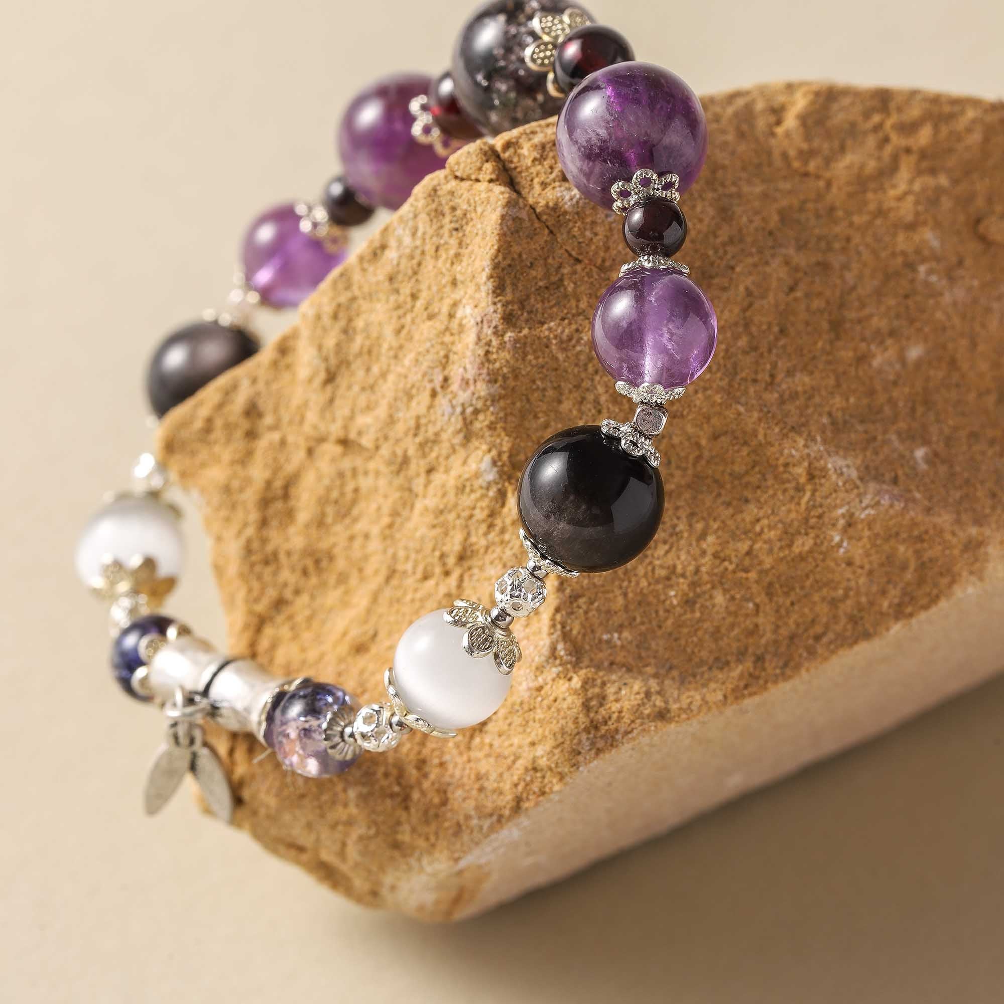 Spirit Guardian–Seasonal Phantom Bead Bracelet