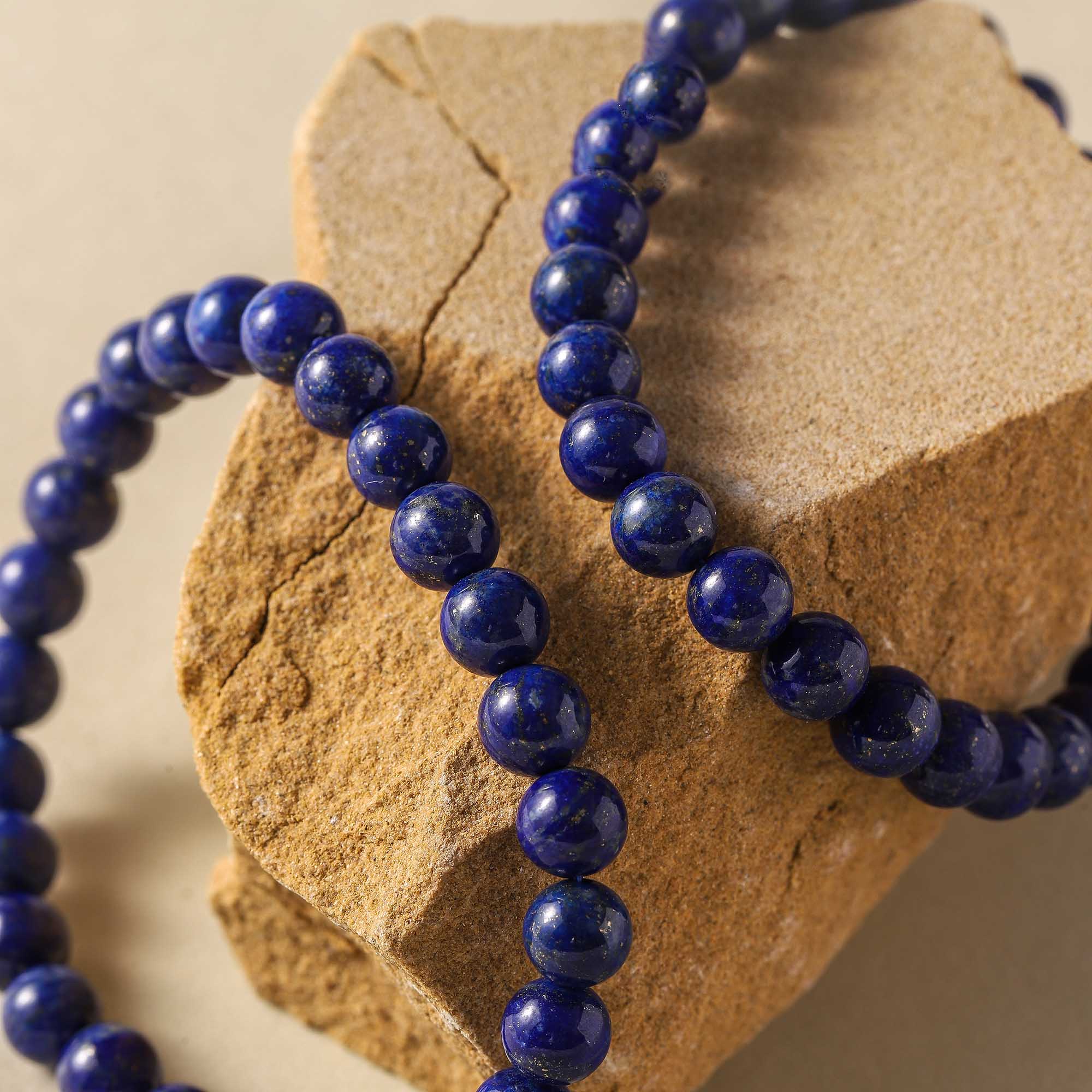 Celestial Night – Lapis Lazuli Bracelet