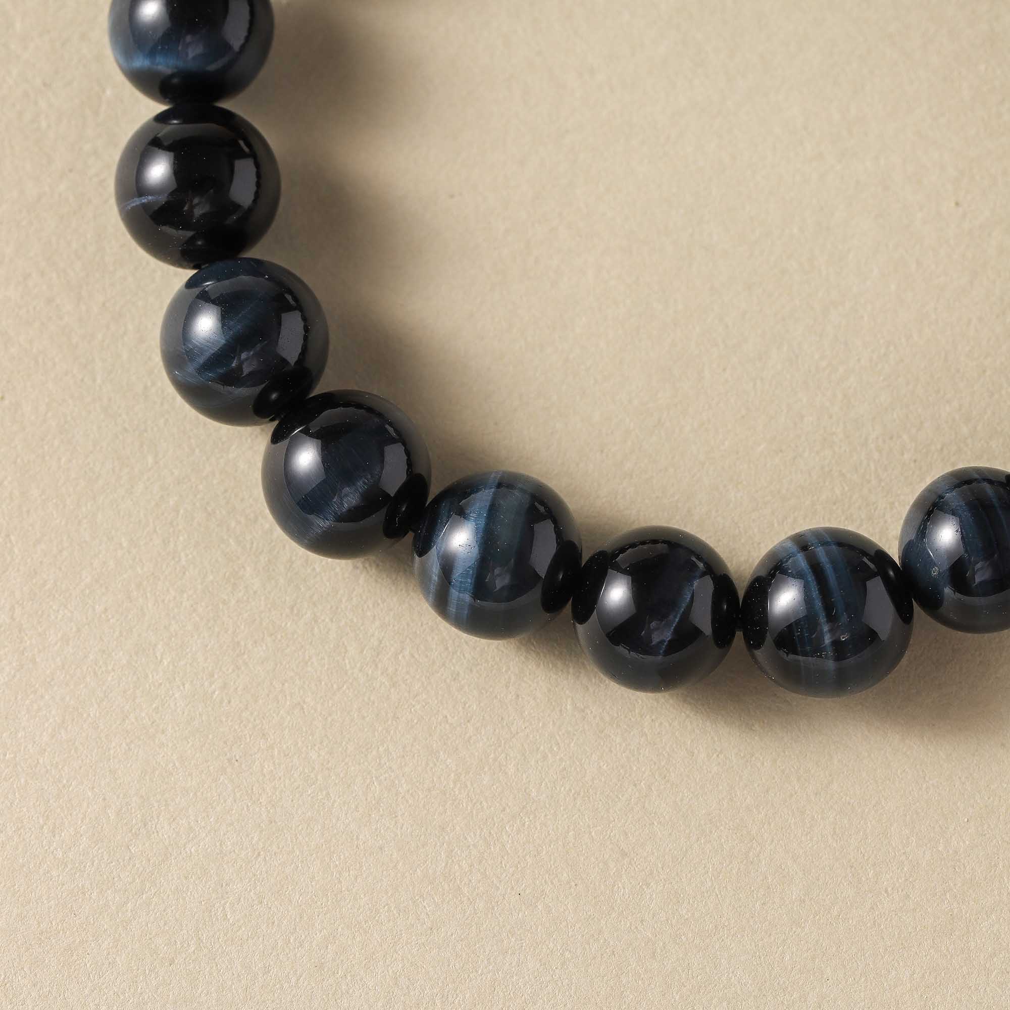 Celestial Tide – Blue Tiger’s Eye Bracelet