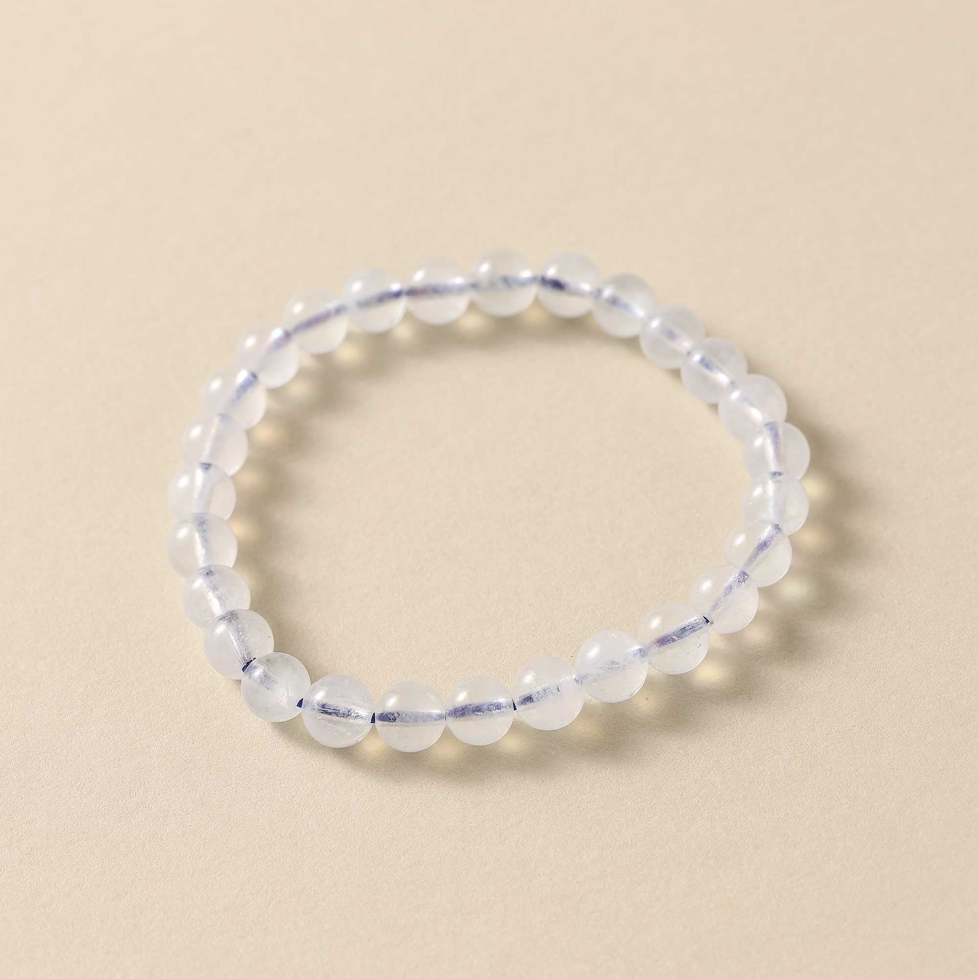 Silent Grace – Clear Quartz Bracelet