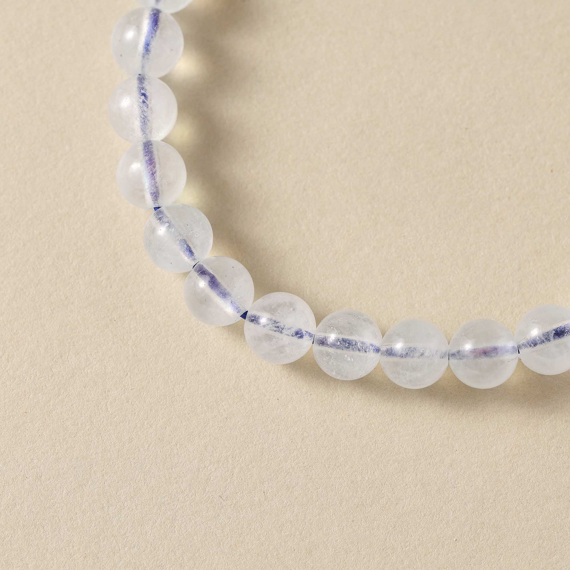 Silent Grace – Clear Quartz Bracelet