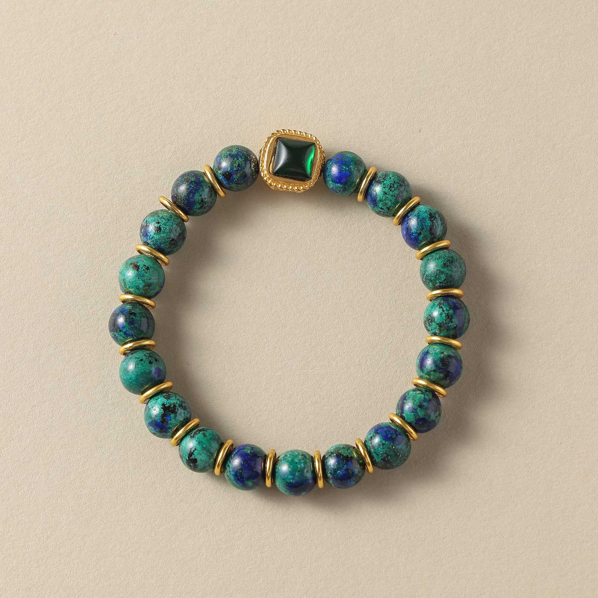 Celestial Horizon – Malachite Bracelet