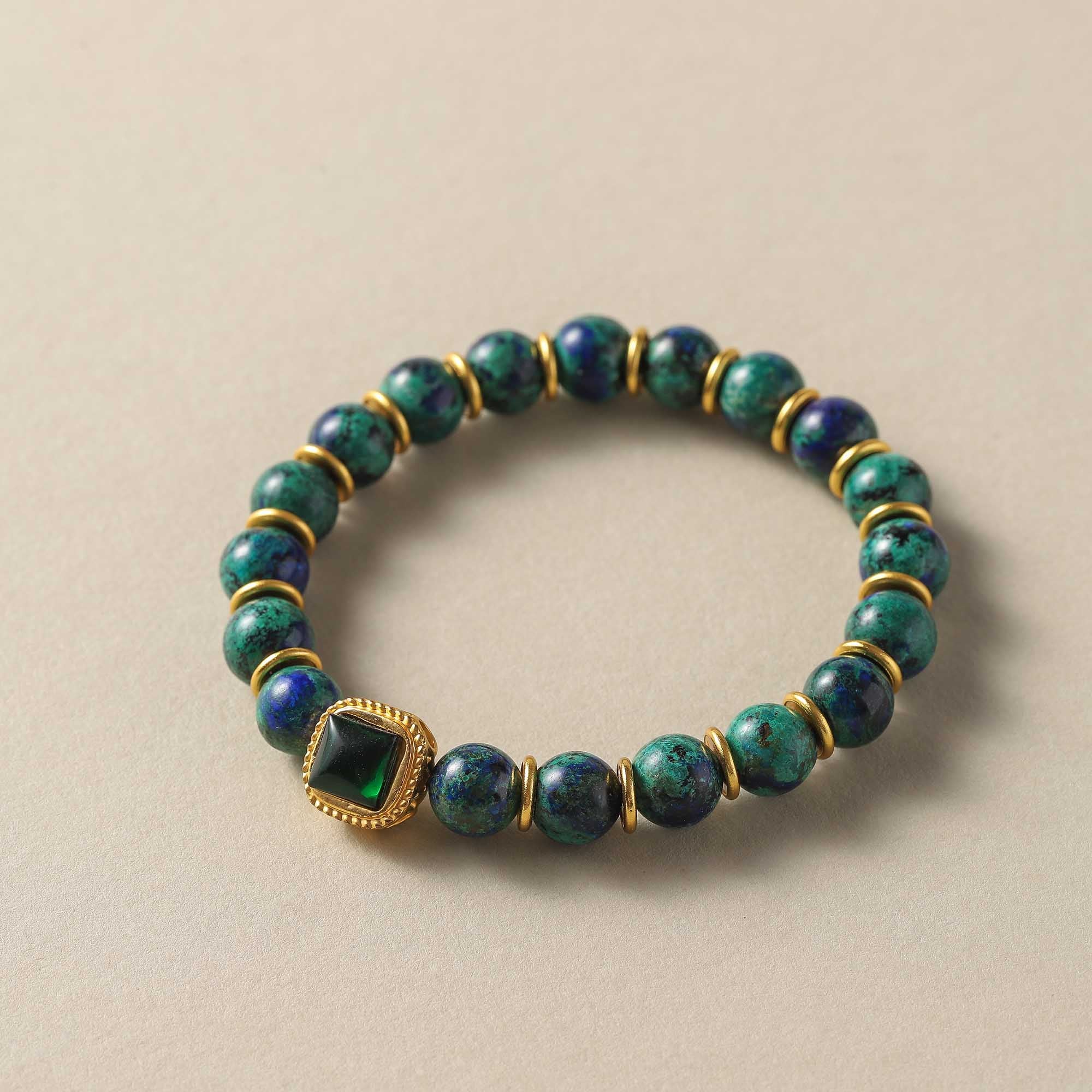 Celestial Horizon – Malachite Bracelet