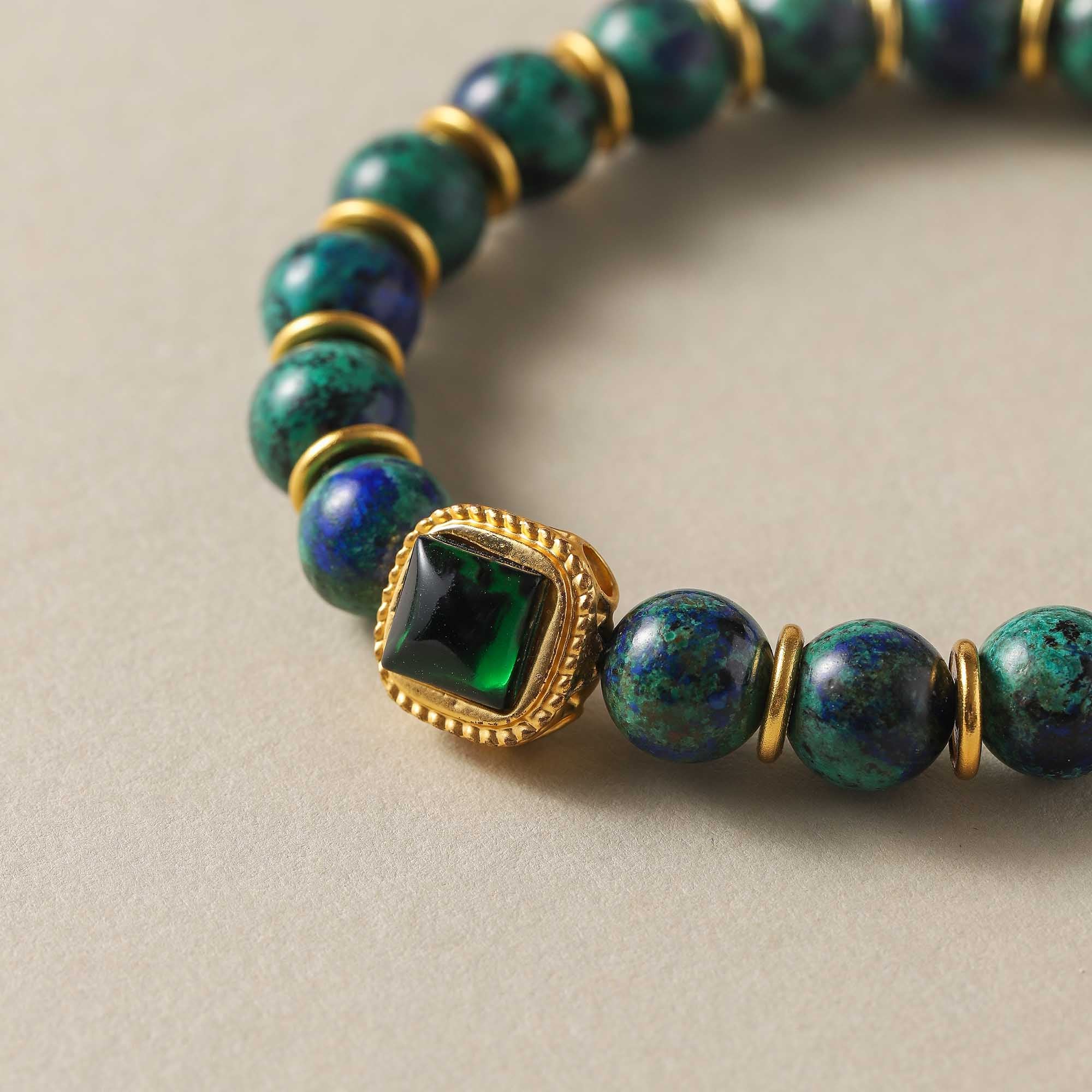 Celestial Horizon – Malachite Bracelet