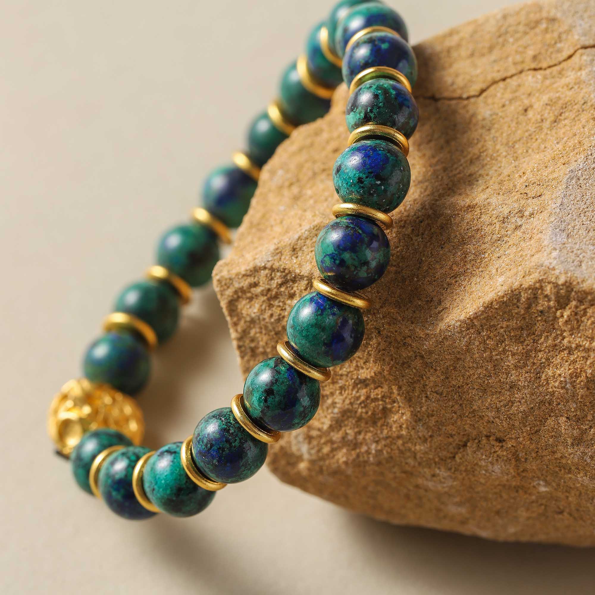 Celestial Horizon – Malachite Bracelet