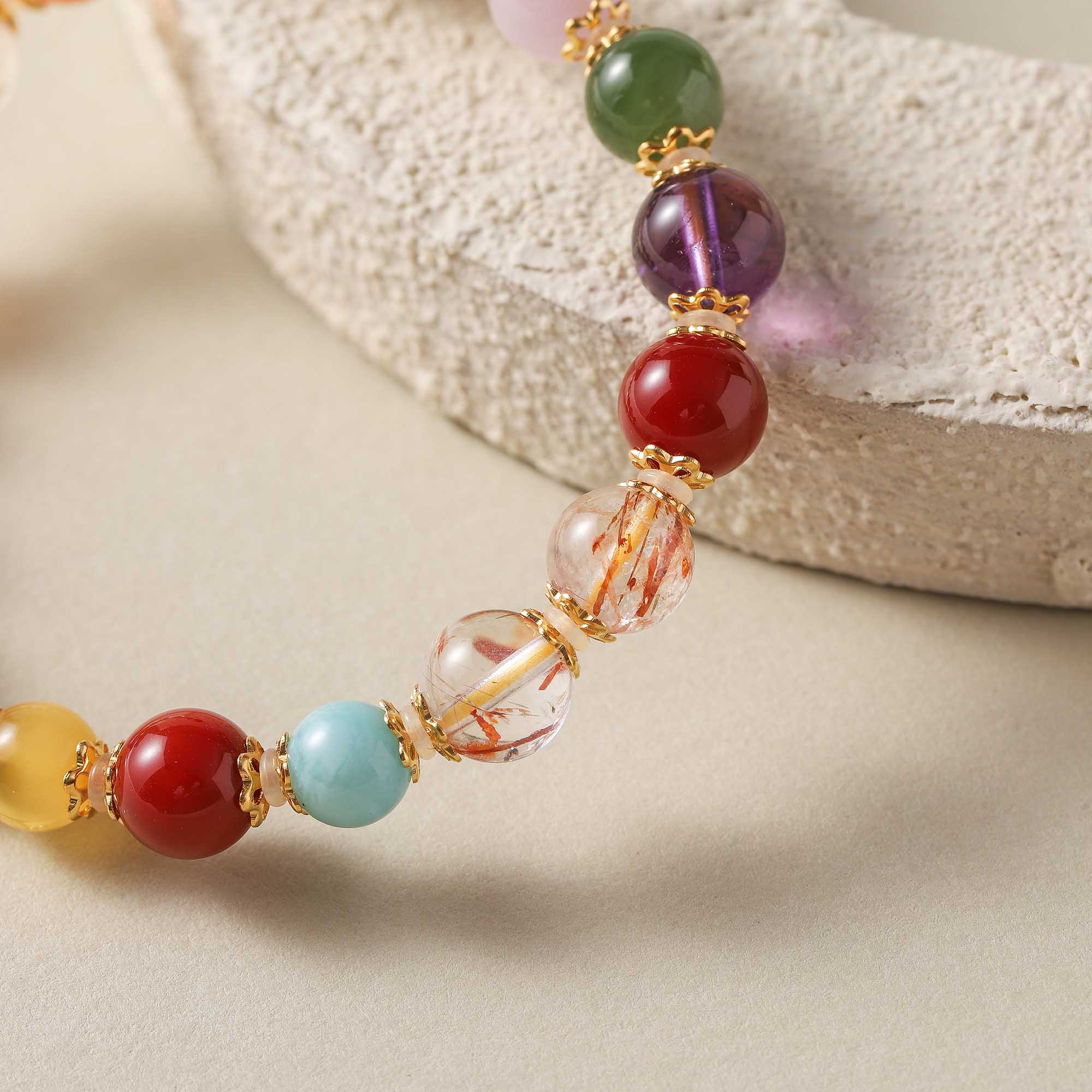 Celestial River – Multi-Stone Bracelet